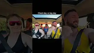 Leg day vs chest day