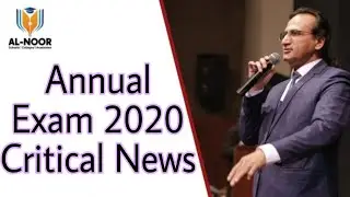 Annual Exams 2020 Important News for Students - Your Exams are Happening Soon | Syed Najam ul Hassan