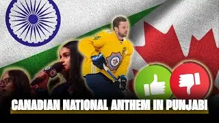 Winnipeg Jets South Asian Heritage Night Translates Canadian Anthem🍁