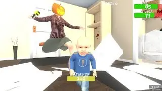 К бабушке приехала Сестра! Две бабушки против Внука Granny Simulator