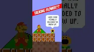 The TALKING FLOWER in Super Mario Bros. (NES)!!