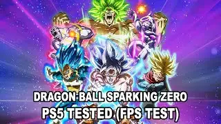 DRAGON BALL SPARKING ZERO - PS5 Tested (FPS TEST)
