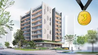 Me and my friends got awarded in an Architecture Competition! (3rd place)