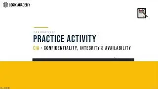 003 Practice Activity The CIA Triad
