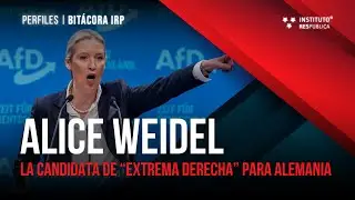 ¿Quién es Alice Weidel? | Perfiles de BITÁCORA IRP