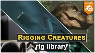 How to rig and animate creatures in minutes: AutoRig Pro - Rig Library