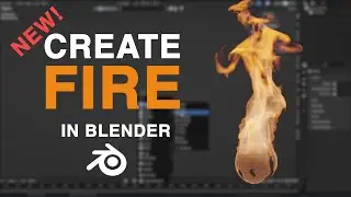 Realistic Fire Tutorial for Blender! 