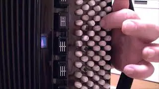ТАМ ГДЕ КЛЁН ШУМИТ  разбор на баяне 1 вариант( текст песни )