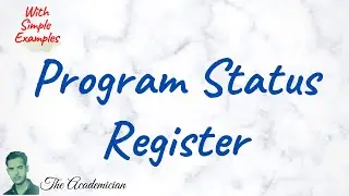 [COA 65] Program Status Register