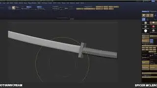 Intro to Zbrush: How to make a Katana