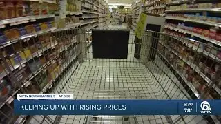 Cost of food continues to rise