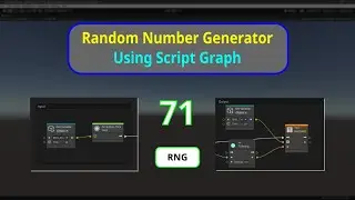 Random Number(Int) Generator | Script Graph | Visual Scripting | Unity Game Engine | @Unity3DSchool