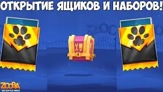 ОТКРЫТИЕ ЯЩИКОВ И НАБОРОВ!!! ПОДКРУТИЛИ УДАЧУ!!! ЛИЗЗИ В ИГРЕ Zooba.