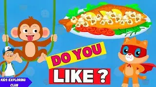 Do You Like Fish With Popcorns? | Food Song For Kids | Funny Food Song For Kids