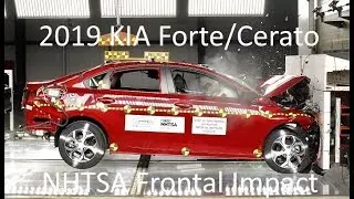 2019-2021 KIA Forte/Cerato/K3 NHTSA Frontal Impact