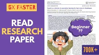 How to read a Research Paper ? Made easy for young researchers.