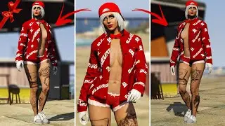 EARLY Valentine's Day GTA 5 Female Outfits - NO TOP GLITCH Tutorial! ❤️