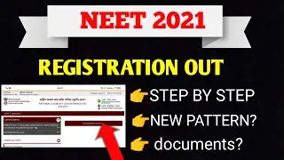 NEET 2021 APPLICATION FORM FILL UP STEP BY STEP|NEET 2021 REGISTRATION|NTA|NEET 2021 LATEST NEWS