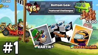 Hill Climb Racing 2: FEATURED CHALLENGES #1 Walkthrough + Friendly Challenges Part 19