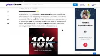 Emax Becomes FASTEST Growing Crypto IN HISTORY!ETHEREUMMAX On The Moon Now!