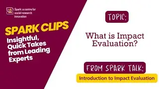What is Impact Evaluation? - Spark Clips