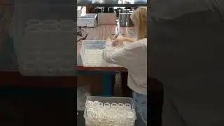 Counting hundreds of 3D printed parts.