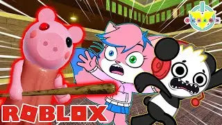 PIGGY ESCAPE ! Roblox Piggy Let’s Play with Combo Panda and Alpha Lexa