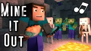 ♪ Mine It Out - A Minecraft Parody of will.i.ams Scream and Shout (Music Video)