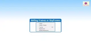 Animation And Layers In Animate - Add Frame Or keyframes | Computer Training | Periwinkle