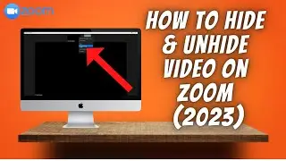 How To Hide & Unhide Video On Zoom ✅