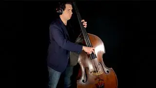 Double Bass Jazz Improvisation - Softly As In A Morning Sunrise