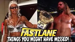 THINGS YOU MIGHT HAVE MISSED! WWE FASTLANE! SETH ROLLINS RETAINS! JADE CARGILL ARRIVES IN WWE
