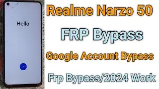 Realme Narzo 50 FRP Bypass Android 12,13 Update | Realme (RMX3286) Google Account Bypass |new trick