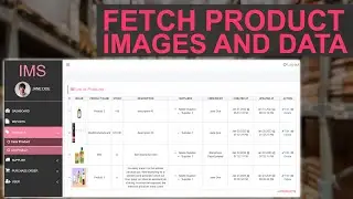 PHP Project: How to Fetch and Display Images Dynamically in HTML Table from Database using PHP MYSQL