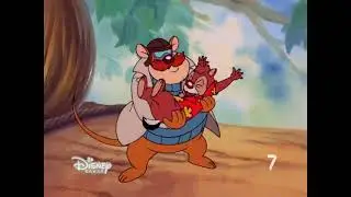 Появление логотипа Семёрка (Канал Disney, 03.10.2014)