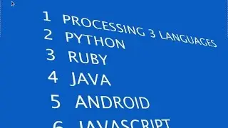 Processing python mode text effect1