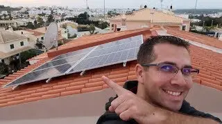 Instalei Paineis SOLARES | Produção de ENERGIA | Fotovoltaico