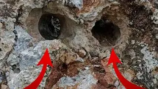 Eşkiya Hazinesi Kaya Kasası Horsan Harcı İçinden Define Fışkırdı treasure hunter !!!