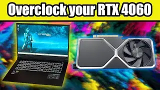 Overclock your RTX 4060 Laptop GPU for more FPS!