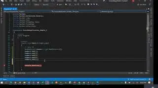 C# Hands On - HashSet