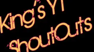 King's YT Channel Shoutouts