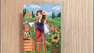 Часы ходики, Часы настенные, Часы механические, Часы антиквариат, Часы, Часы роспись Несе Галя воду
