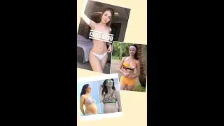 Now and then (Binibining Ivana, Angel, Marian, Anne curtis, and maja)