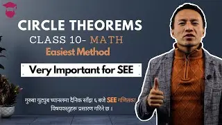Circle Theorems Class 10 || SEE Math Geometry || Class 10 Maths Chapter 15 - Gurubaa