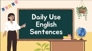 ✅ Daily Use of English Sentences | English Speaking Conversation Video | Smart English 👋👋👋