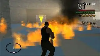 GTA San Andreas - CJ Cooks Everyone in LVPD HQ #1