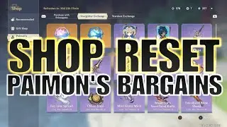 Genshin Impact SHOP RESET PAIMON'S BARGAINS for December 2020