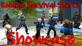 Zombie Survival SNPCs Showcase | Garry's Mod