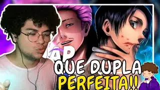 (QUE VIBE BOA)REACT Hakari & Yuta (Jujutsu Kaisen) | Potencial Infinito | Kaito ft @EoDanOficial