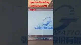 Injection Moulding Machine S&T Techmation HMI Repair | MMI display change #calmdown